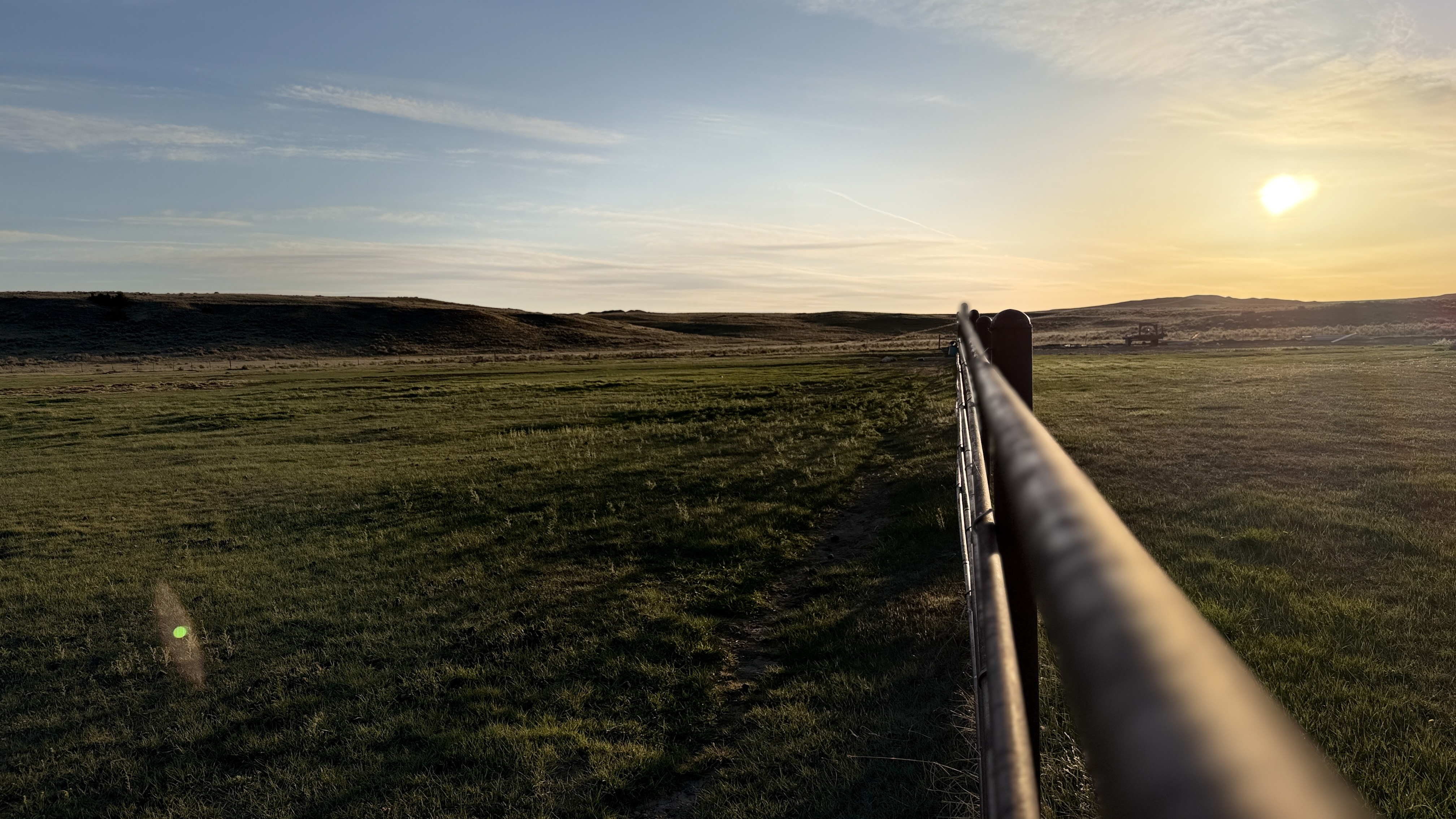 A future pasture supporting turnout and conditioning for polo horses